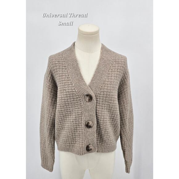 Universal Thread Sweaters - Universal Thread Goods Co.
Soft Waffle Knit Button Cardigan